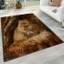 Persian cat in classical style area rugs carpet