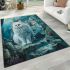 Persian cat in mythical atlantis area rugs carpet