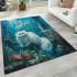 Persian cat in mythical atlantis area rugs carpet