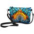 Radiant Sunflower Stained Glass A Captivating Floral Masterpiece Makeup Bag