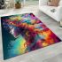 Reflections of colorful serenity area rugs carpet