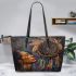 Sidney with dream catcher leather tote bag