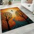 Sunset serenade nature's harmony area rugs carpet