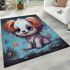 Tranquil canine oasis area rugs carpet