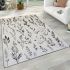 Tranquil whispers delicate floral patterns area rugs carpet