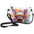 Vibrant Bulldog with Goggles Makeup Bag