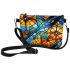 Vibrant Stained Glass Mosaic Makeup Bag