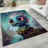 Whimsical creature with friends area rugs carpet