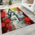 Whimsical garden daydream area rugs carpet