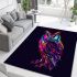 Beautiful colorful owl area rugs carpet