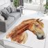 Beautiful horse head area rugs carpet