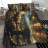 Bengal cat in fairytale retellings bedding set