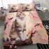 Blossom perch a cat's serenity bedding set