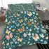 Butterflies and flowers scattered across bedding set