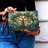 Celtic tree life and dream catcher makeup bag