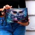 Coffee Break Owl Makeup Bag