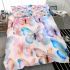 Colorful butterflies in various colors bedding set