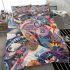 Complex and elaborately detailed abstract painting bedding set