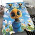 Cute cartoon baby bee bedding set