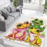 Cute cartoon frogs area rugs carpet