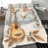 Cute dragonflies and music notes with banjo bedding set