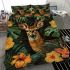 Deer in the jungle bedding set