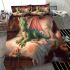 Dragon's restful retreat bedding set