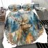 Enchanting watercolor design featuring the majestic elk bedding set
