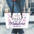 Feliz Dia De Las Madres Leather Tote Bag