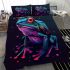Frog design colorful bedding set