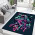 Frog design colorful area rugs carpet