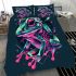 Frog design colorful bedding set