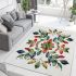 Gentle flourish captivating floral simplicity area rugs carpet