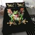 Happy frog with four arms bedding set