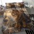 Longhaired british cat in steampunk adventures bedding set