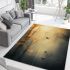 Mystical morning serenity area rugs carpet