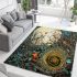 Nesting grounds depicting abstract refuge area rugs carpet