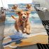 Oceanic puppy playtime bedding set