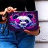 Panda with colorful smoke makeup bag