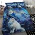 Persian cat in celestial observatories bedding set