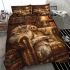 Persian cat in literary nooks bedding set