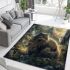 Persian cat in nordic mythology area rugs carpet