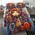 Red haired guitarist dream bedding set