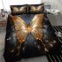 Regal golden butterfly elegance bedding set