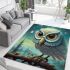 Riverside owl observation area rugs carpet