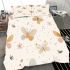 Seamless pattern with a digital illustration of butterflies bedding set