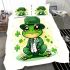 St pansy the frog cute cartoon character bedding set