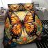 Stained glass butterfly elegance bedding set