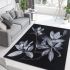 Subtle blossoms serenity in floral design area rugs carpet