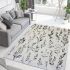 Tranquil whispers delicate floral patterns area rugs carpet